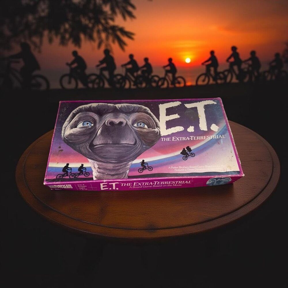 Vintage 1982 E.T. Extraterrestrial Parker Brothers Board Game No 157 Complete
